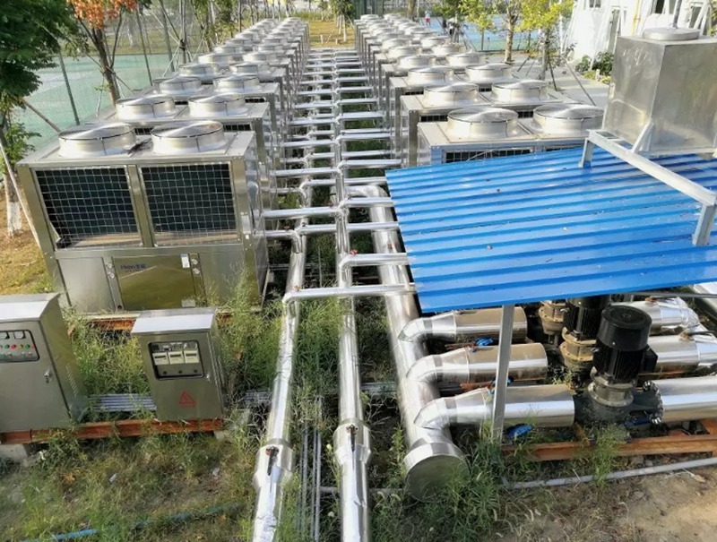 2018年中国热泵产业联盟年会设计施工一等奖获奖项目乐清市游泳馆空气能热泵节能改造项目